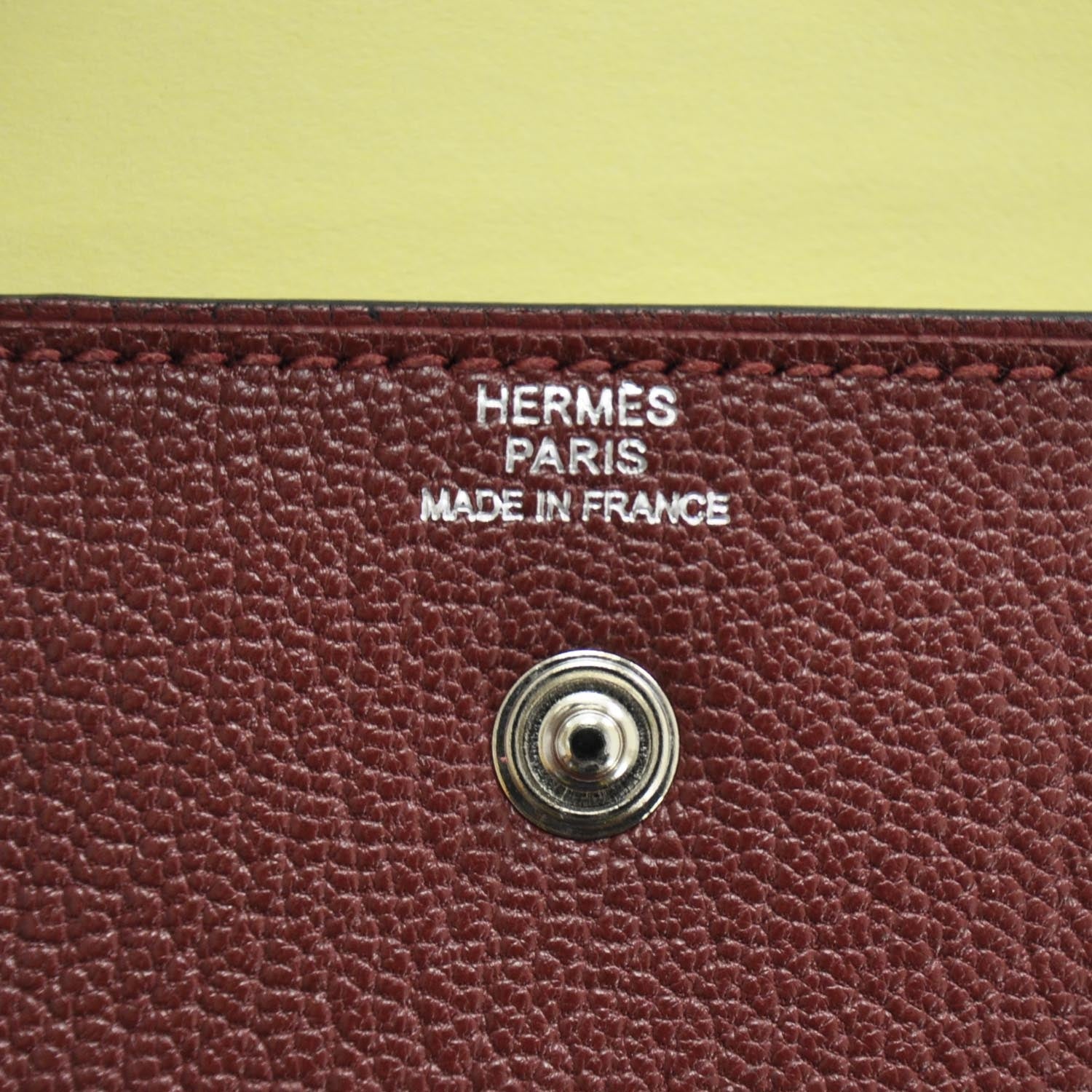 Hermes Leather Post It Notepad Holder GM w Refill 7 of 7