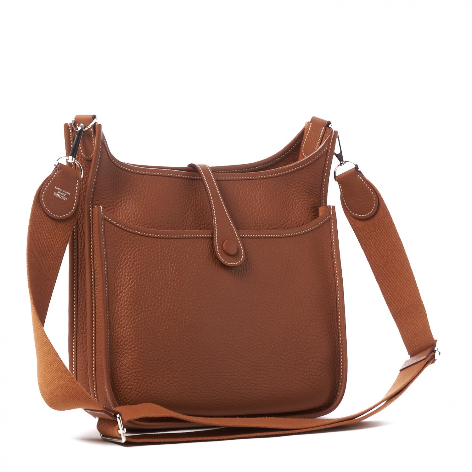 Hermes Taurillon Clemence Evelyne III PM Gold 3 of 9