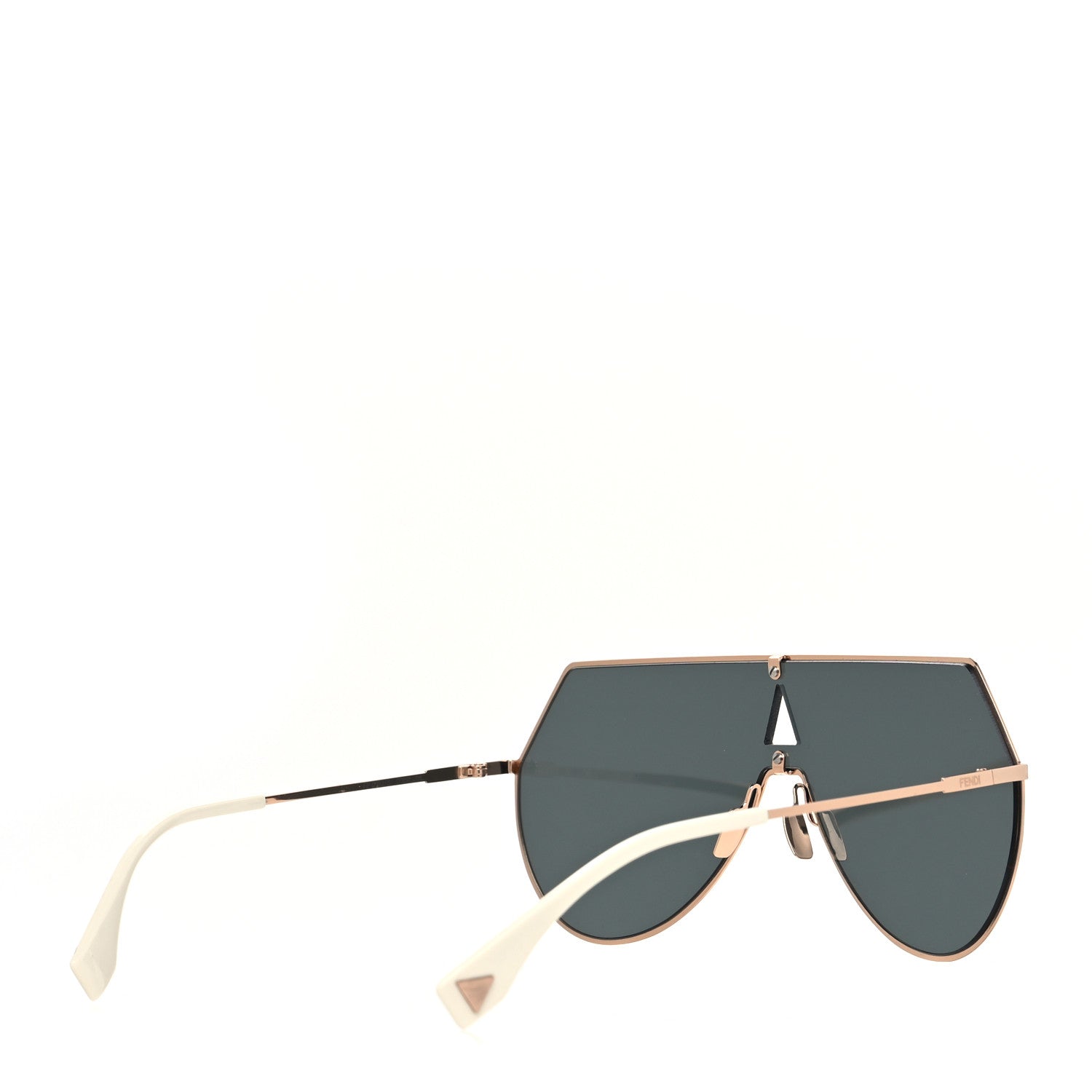 Fendi Metal Mirrored Eyeline Sunglasses FF 0193/S Black Rose Gold 4 of 7