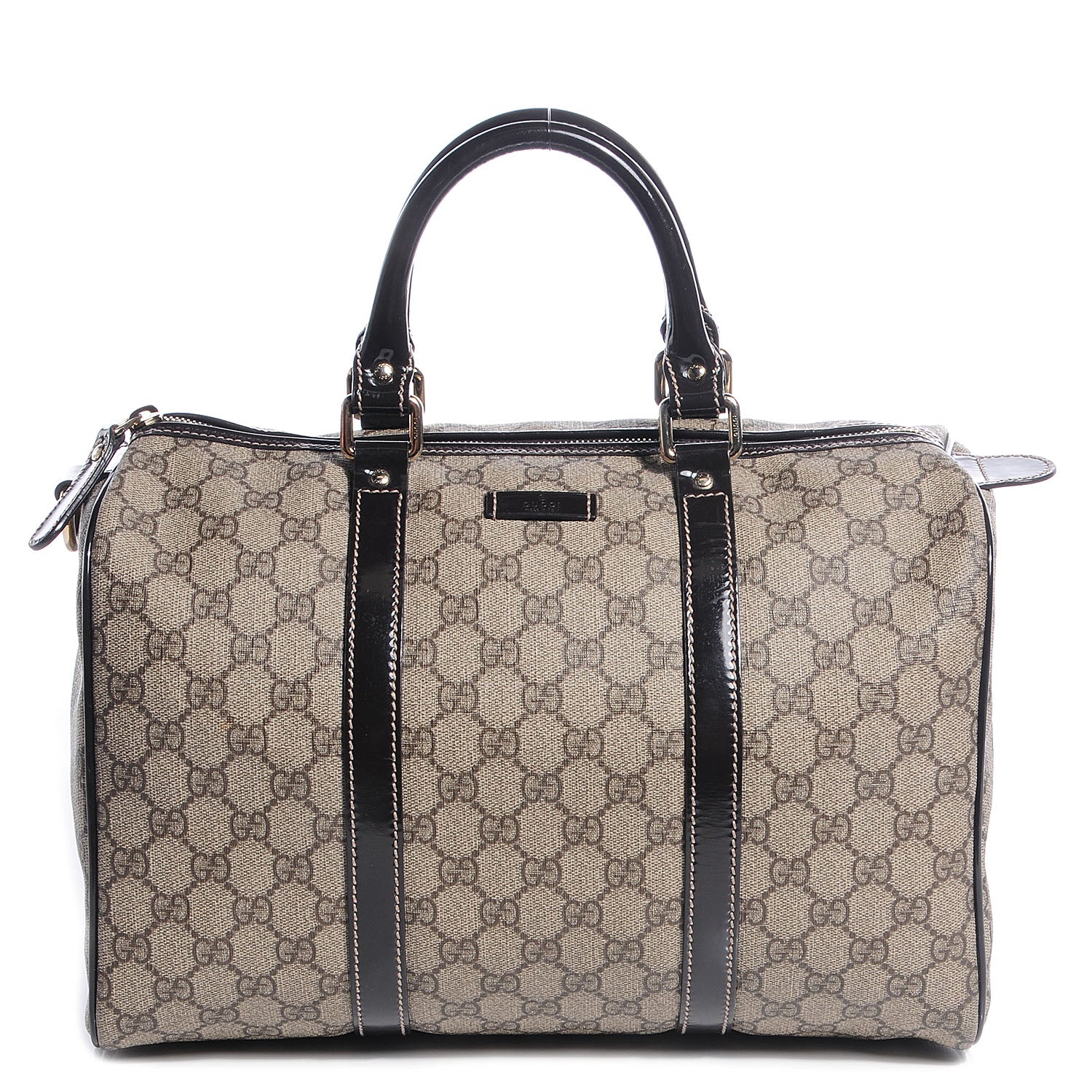 Gucci GG Plus Monogram Medium Joy Boston Dark Brown 1 of 8