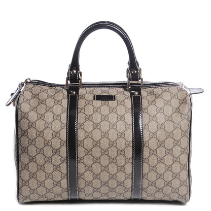 Gucci GG Plus Monogram Medium Joy Boston Dark Brown 1 of 8