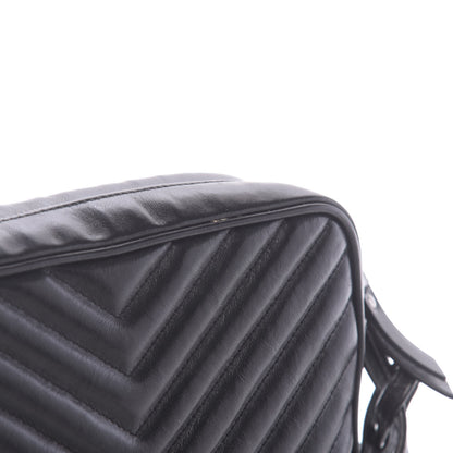 Saint Laurent Calfskin Matelasse Monogram Lou Camera Bag Black 14 of 15