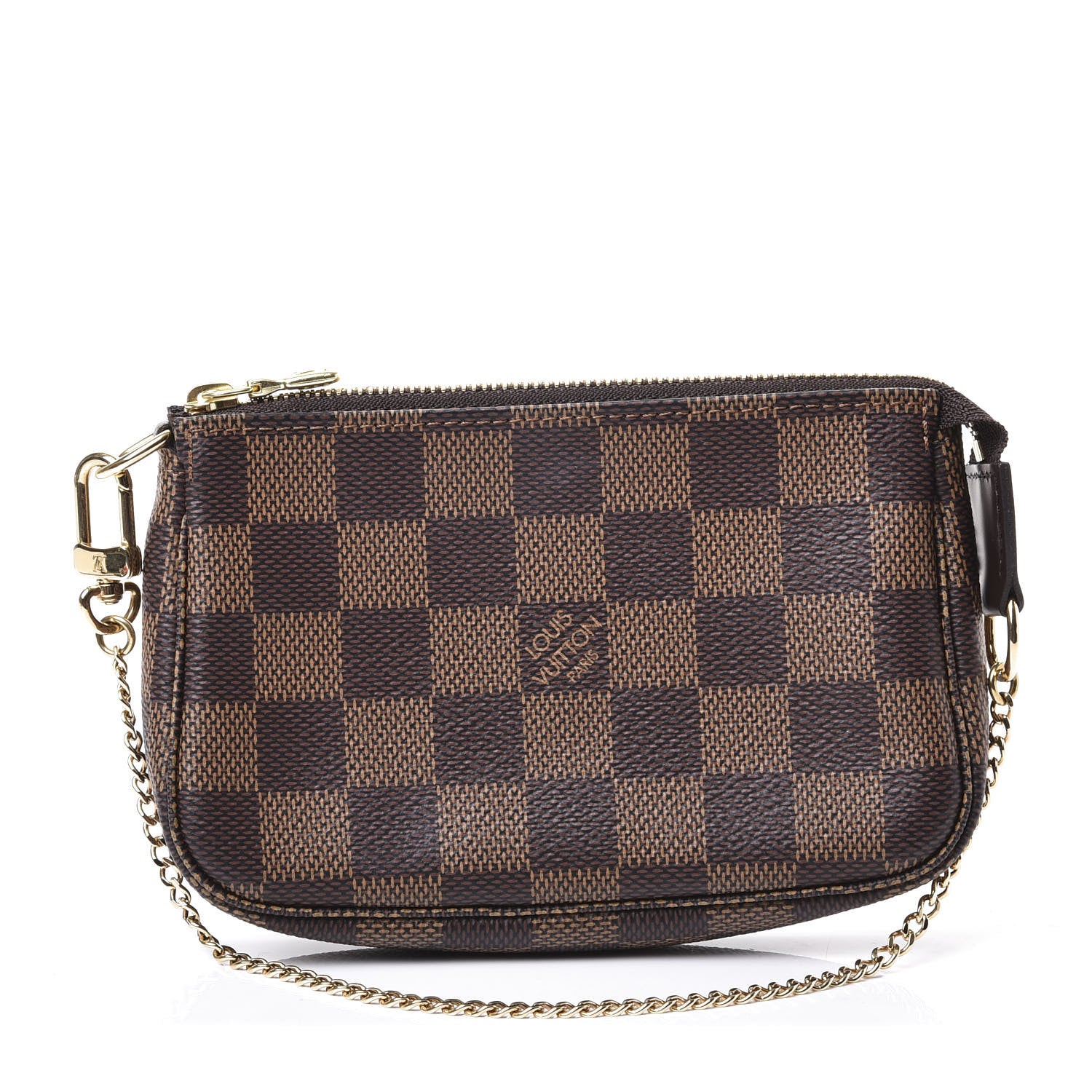 Louis Vuitton Damier Ebene Mini Pochette Accessories 1 of 8