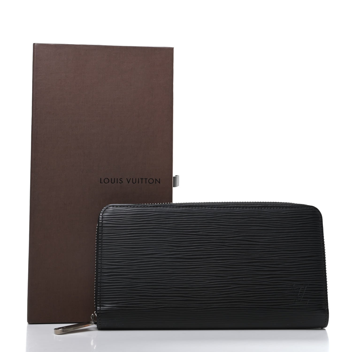 Louis Vuitton Epi Zippy Wallet Black 9 of 9