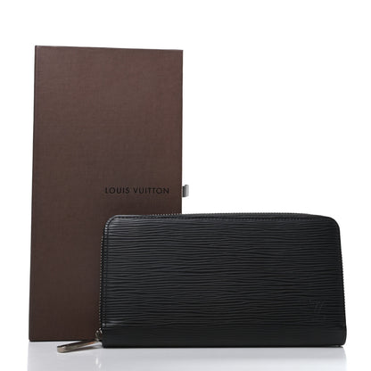Louis Vuitton Epi Zippy Wallet Black 9 of 9