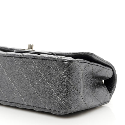 Chanel Pearly Caviar Quilted Mini Rectangular Flap Grey 11 of 11