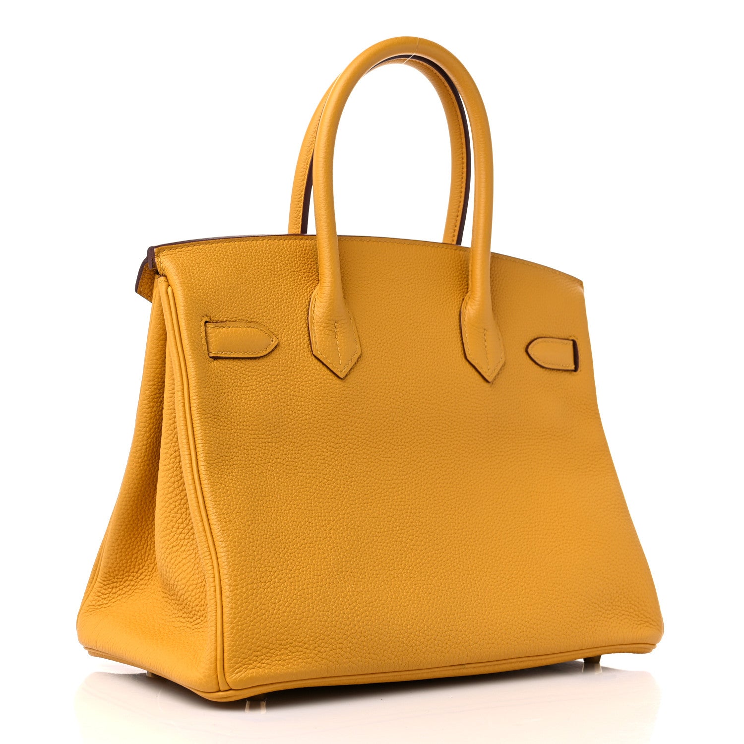 Hermes Togo BIRKIN 30 Jaune Ambre 3 of 9