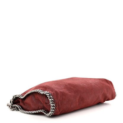 Stella McCartney Shaggy Deer Falabella Fold Over Tote Wine 4 of 9