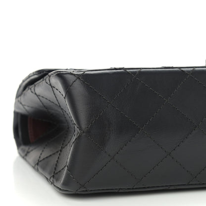 Chanel Aged Calfskin Quilted 2.55 Reissue 226 Flap Black 9 of 10