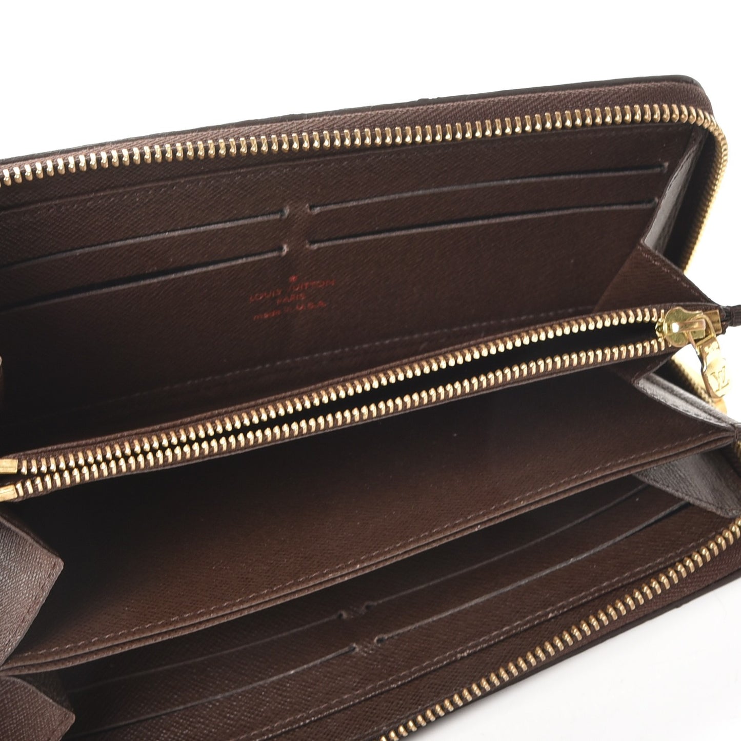 Damier Ebene Zippy Wallet