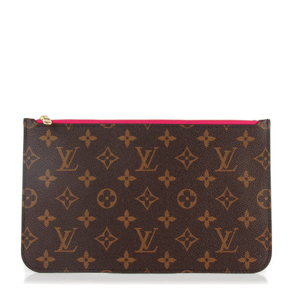 Louis Vuitton Monogram Neverfull MM GM Pochette Pivoine 1 of 7