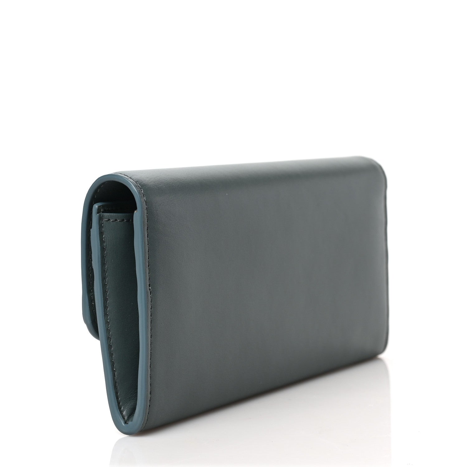 Chloe Smooth Calfskin Chloe Long Wallet Cloudy Blue 3 of 6