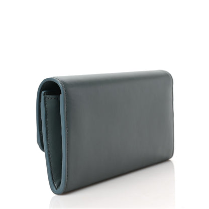 Chloe Smooth Calfskin Chloe Long Wallet Cloudy Blue 3 of 6