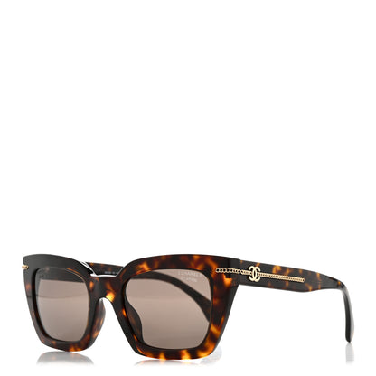 Chanel Acetate Square Sunglasses 5509-A Tortoise 1 of 7