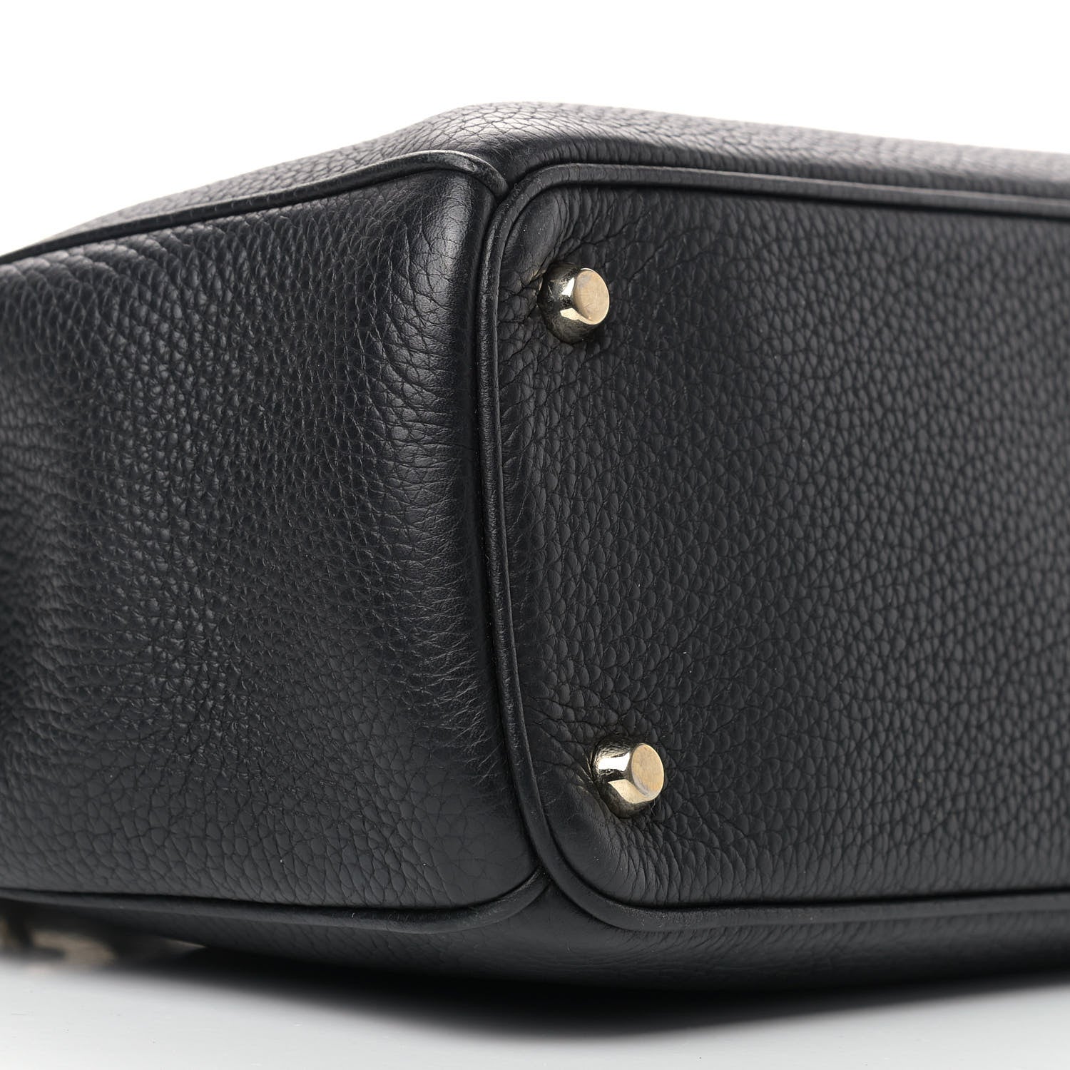 Christian Dior Bullcalf Medium Diorissimo Tote Black Rose Indien 10 of 15