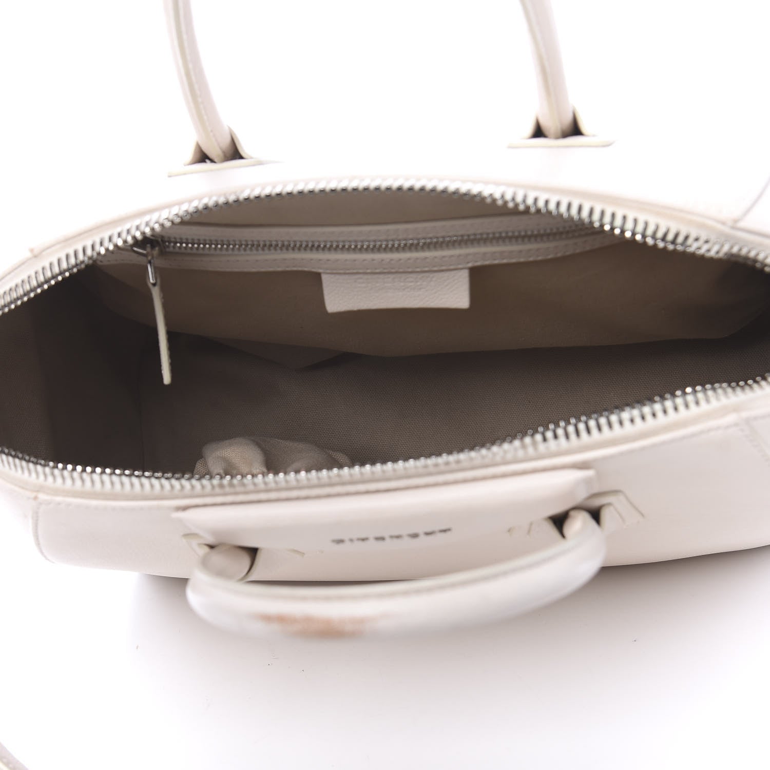 Givenchy Sugar Goatskin Medium Antigona Ivory 6 of 24