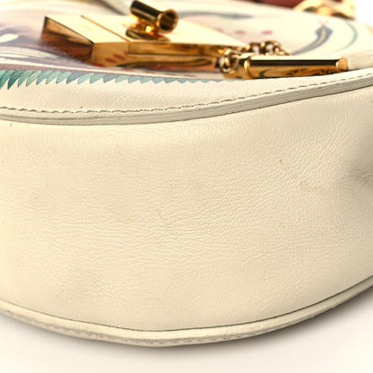Chloe Calfskin Printed Mini Drew Bi-Color Shoulder Bag Light Multicolor 10 of 16