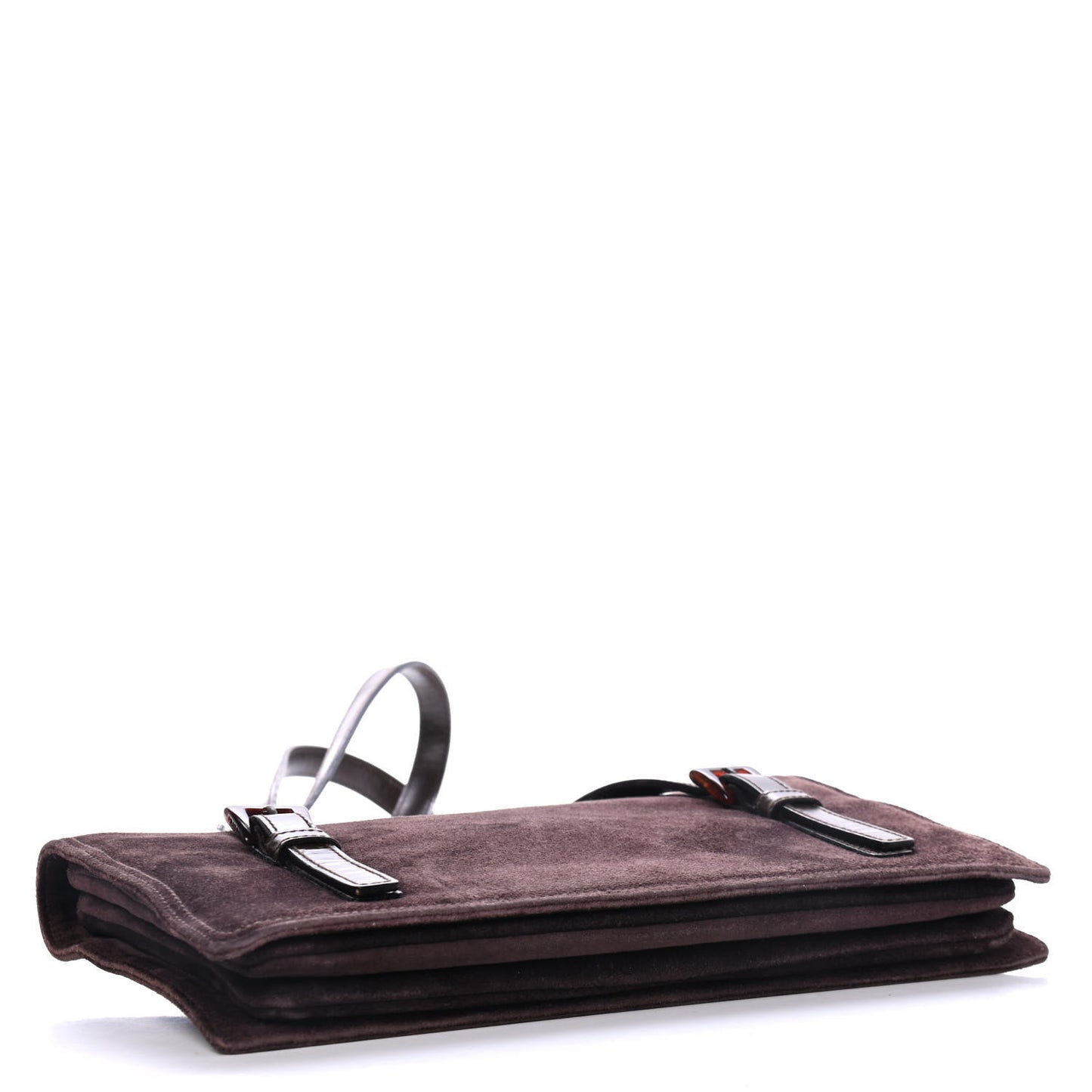 Suede Shoulder Bag Brown