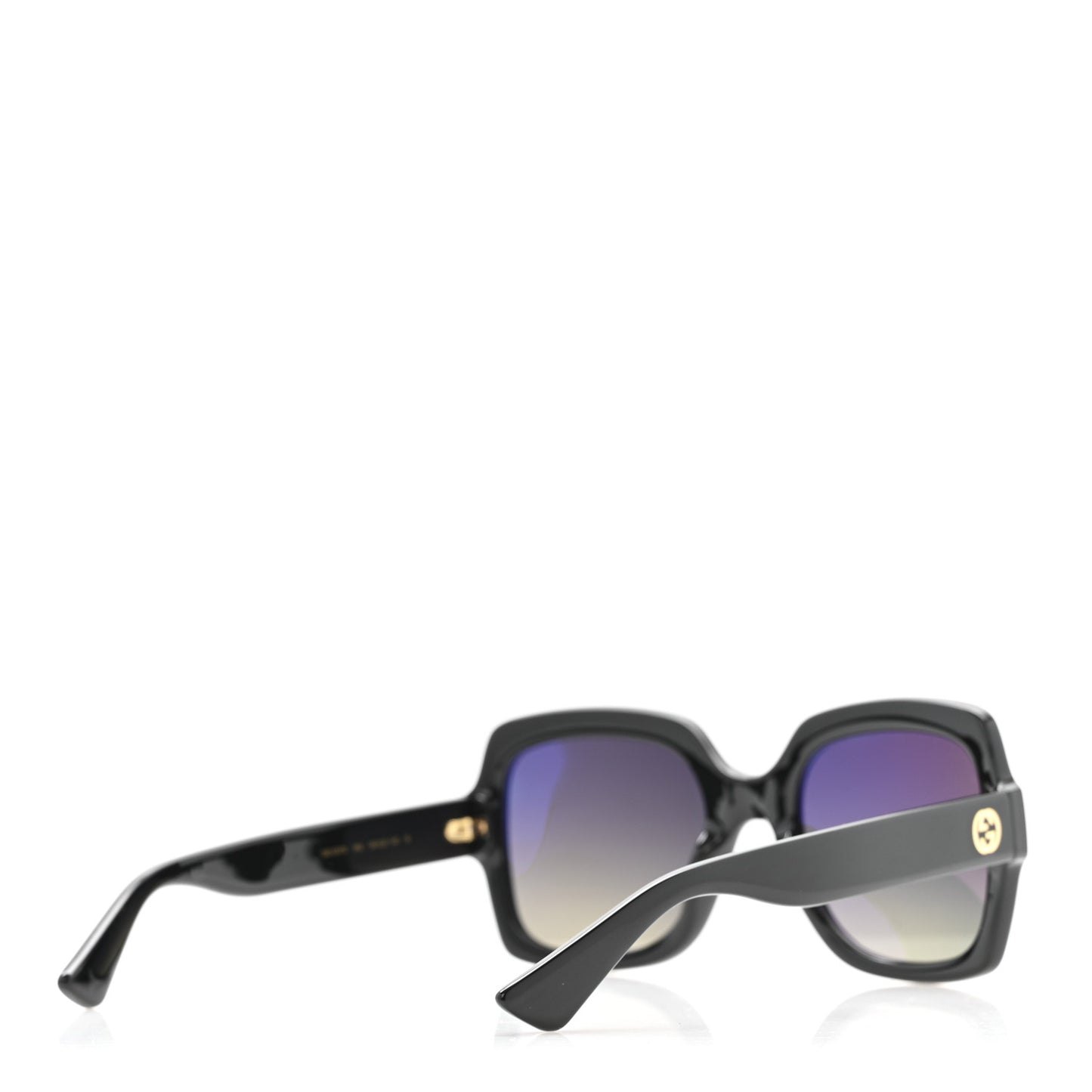 Acetate Square Frame Sunglasses GG1337S Black