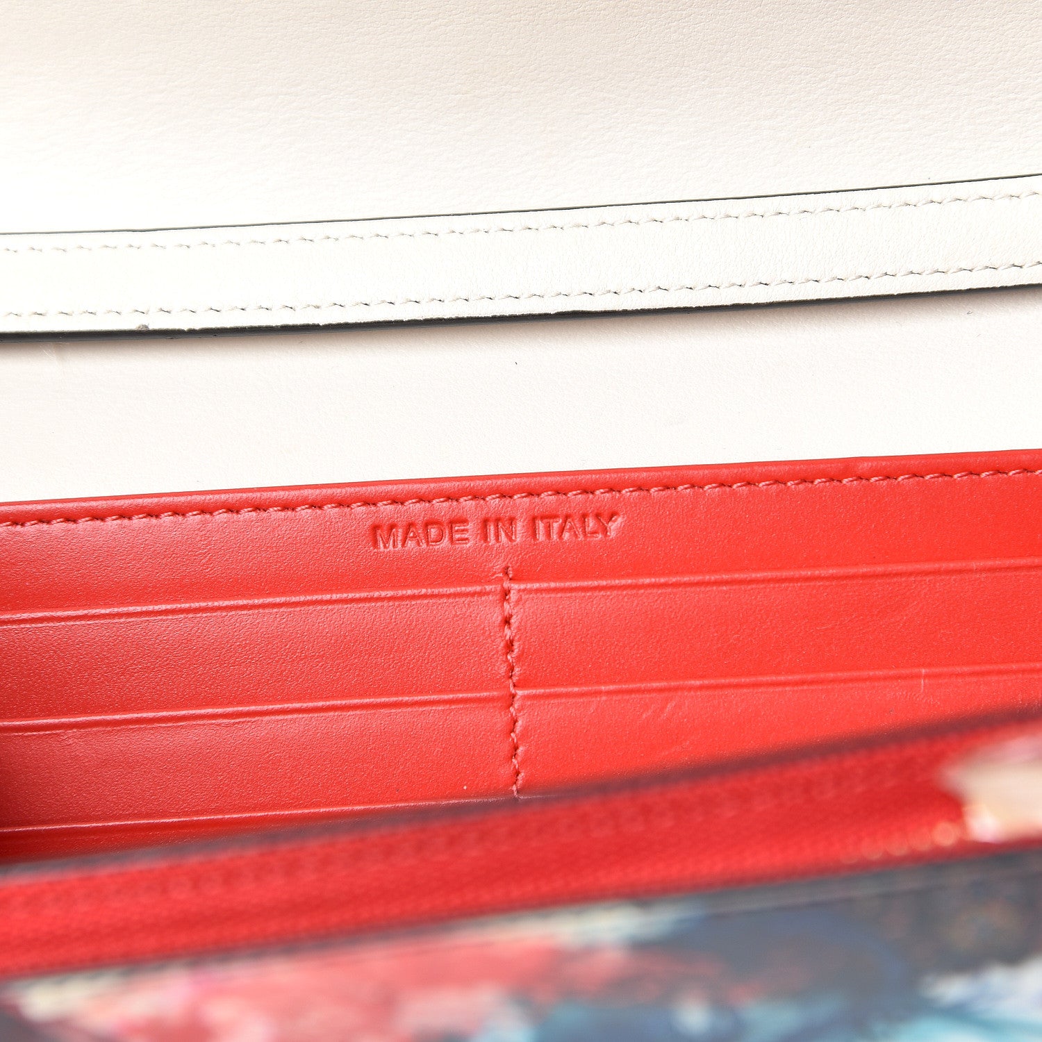Christian Louboutin Patent Printed Collage Flap Wallet Multicolor 6 of 6