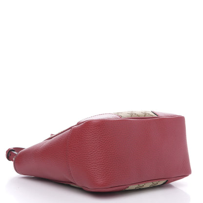 Gucci Monogram Small Bree Tote Red 5 of 10