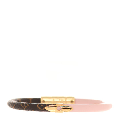 Louis Vuitton Monogram Daily Confidential Bracelet 17 Rose Ballerine 3 of 4