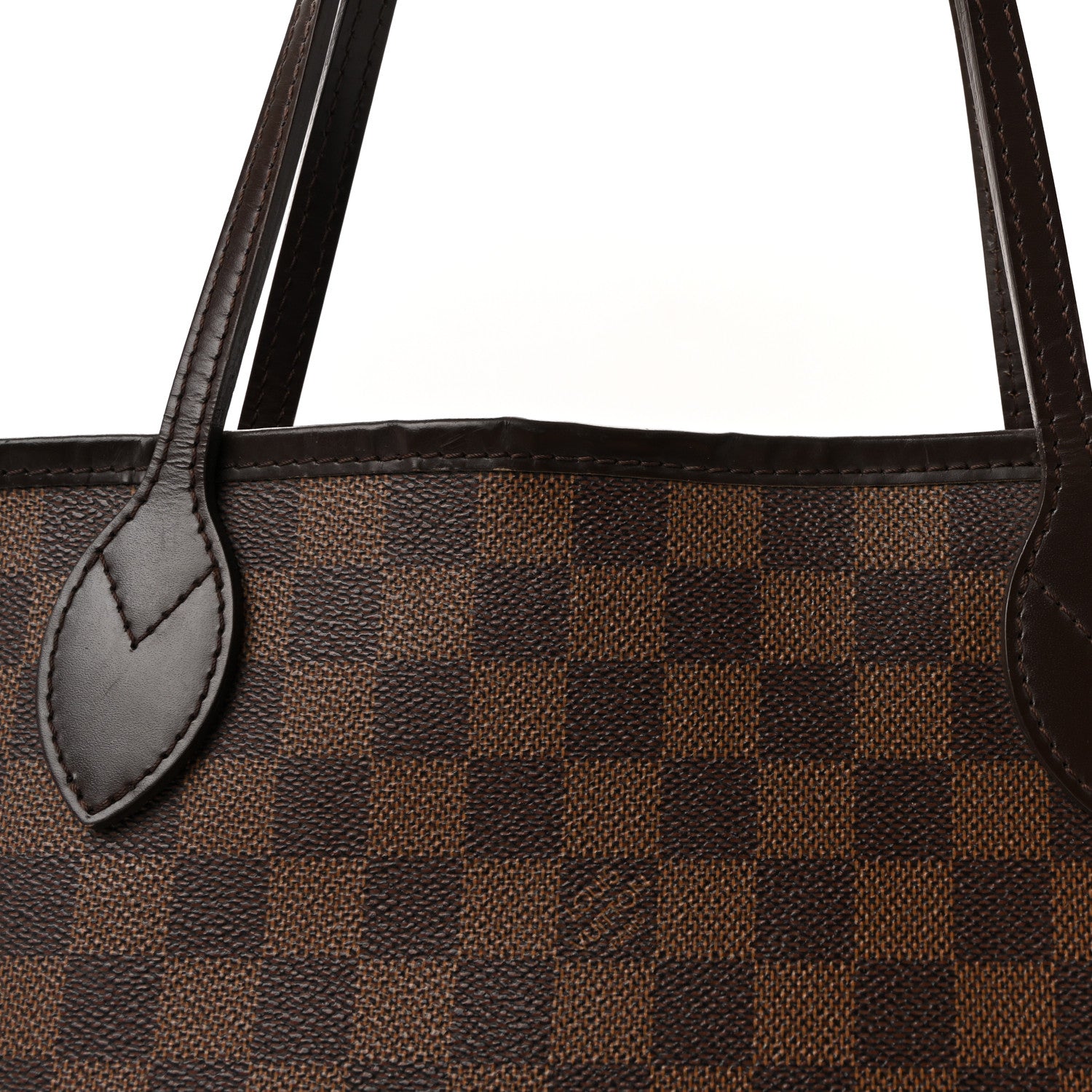 Louis Vuitton Damier Ebene Neverfull MM 7 of 9