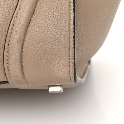 Celine Drummed Calfskin Mini Luggage Dune 14 of 25
