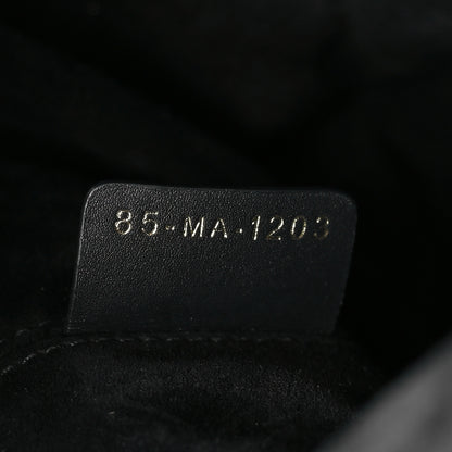 Christian Dior Calfskin Macrocannage Medium Toujours Black 6 of 11