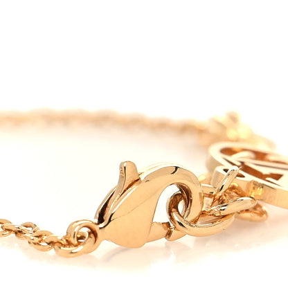Louis Vuitton Brass Nanogram Bracelet Silver Gold 4 of 6