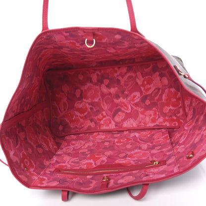 Louis Vuitton Monogram Articles de Voyage Ikat Neverfull GM Rose Indien 5 of 12