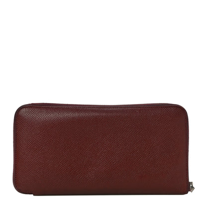 Hermes Epsom Silk'In Wallet Bordeaux 1 of 20