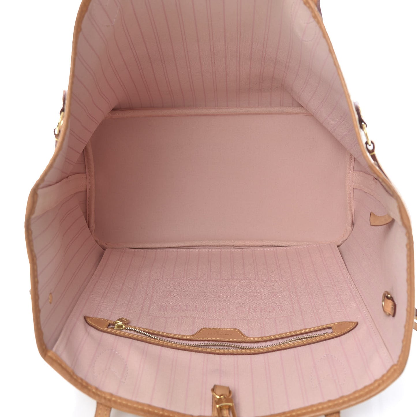 Damier Azur Neo Neverfull MM Rose Ballerine