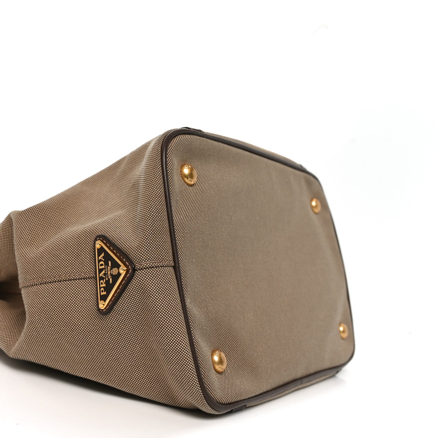 Prada Jacquard Logo Tote Corda Bruciato 9 of 9