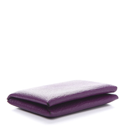 Hermes Chevre Mysore Calvi Card Case Anemone 4 of 10