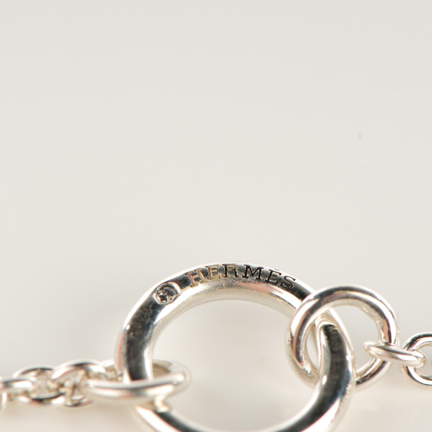 Hermes Sterling Silver Parade Bracelet M 4 of 6