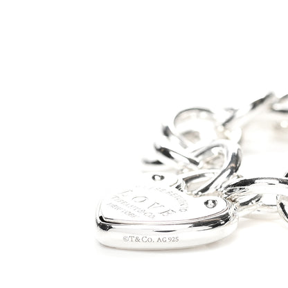 Tiffany Sterling Silver Return to Tiffany Love Lock Bracelet 5 of 7