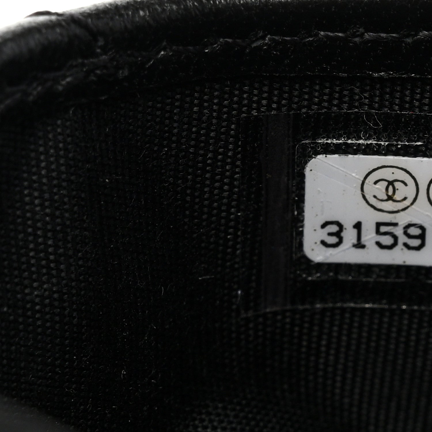 Chanel Lambskin Quilted Card Holder So Black 8 of 9