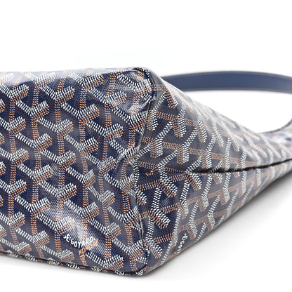 Goyard Goyardine Coeur Boheme Hobo Navy Blue 10 of 10