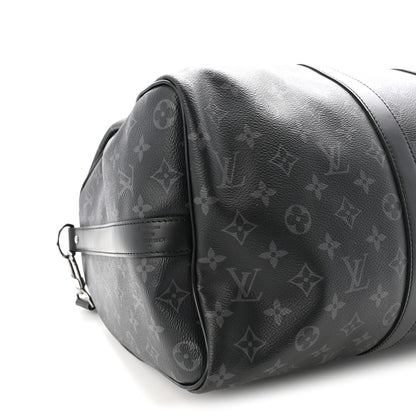 Louis Vuitton Monogram Eclipse Keepall Bandouliere 45 7 of 8