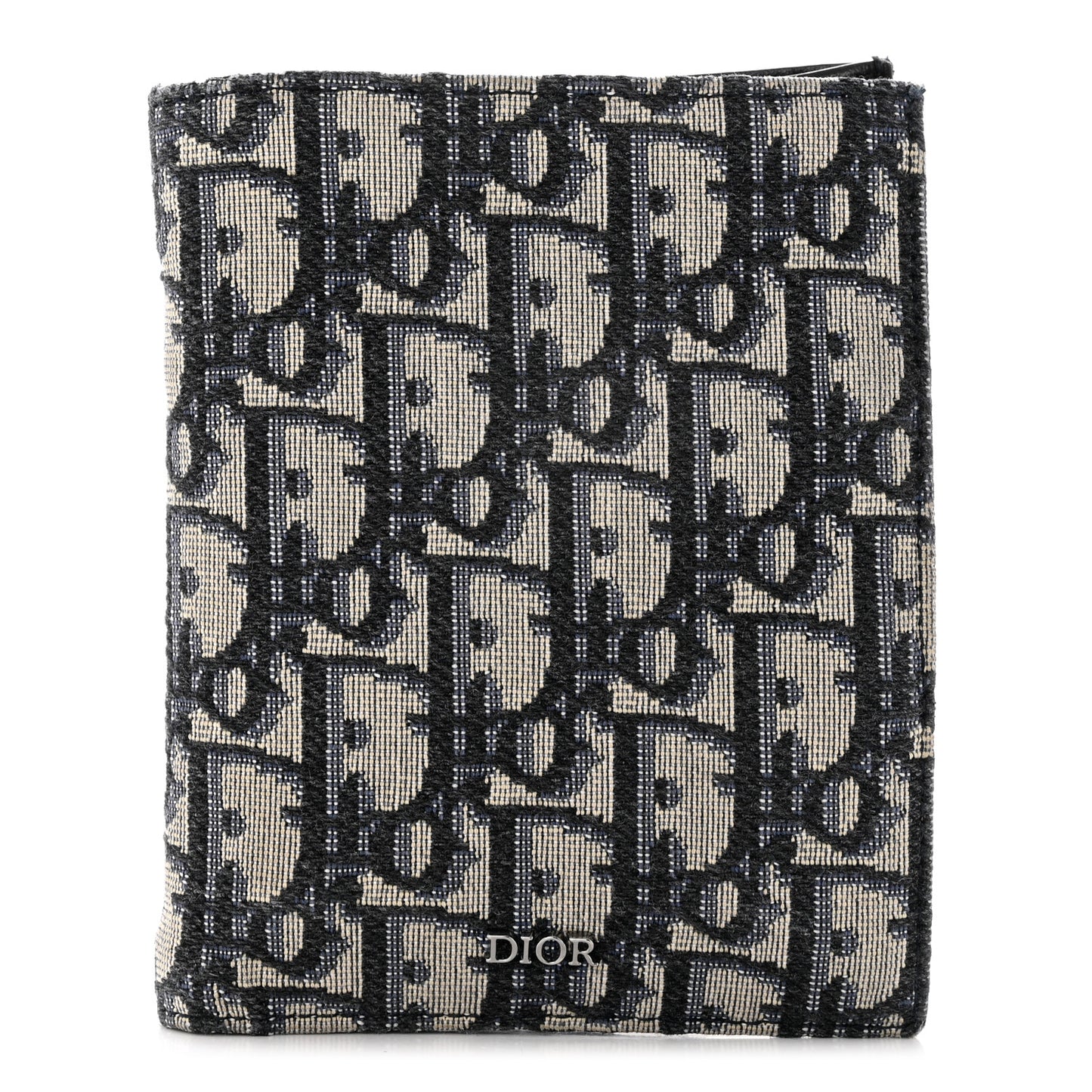 Oblique Passport Holder Blue