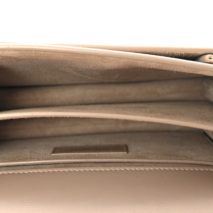 Saint Laurent Calfskin Medium Monogram Sunset Dark Beige 5 of 10