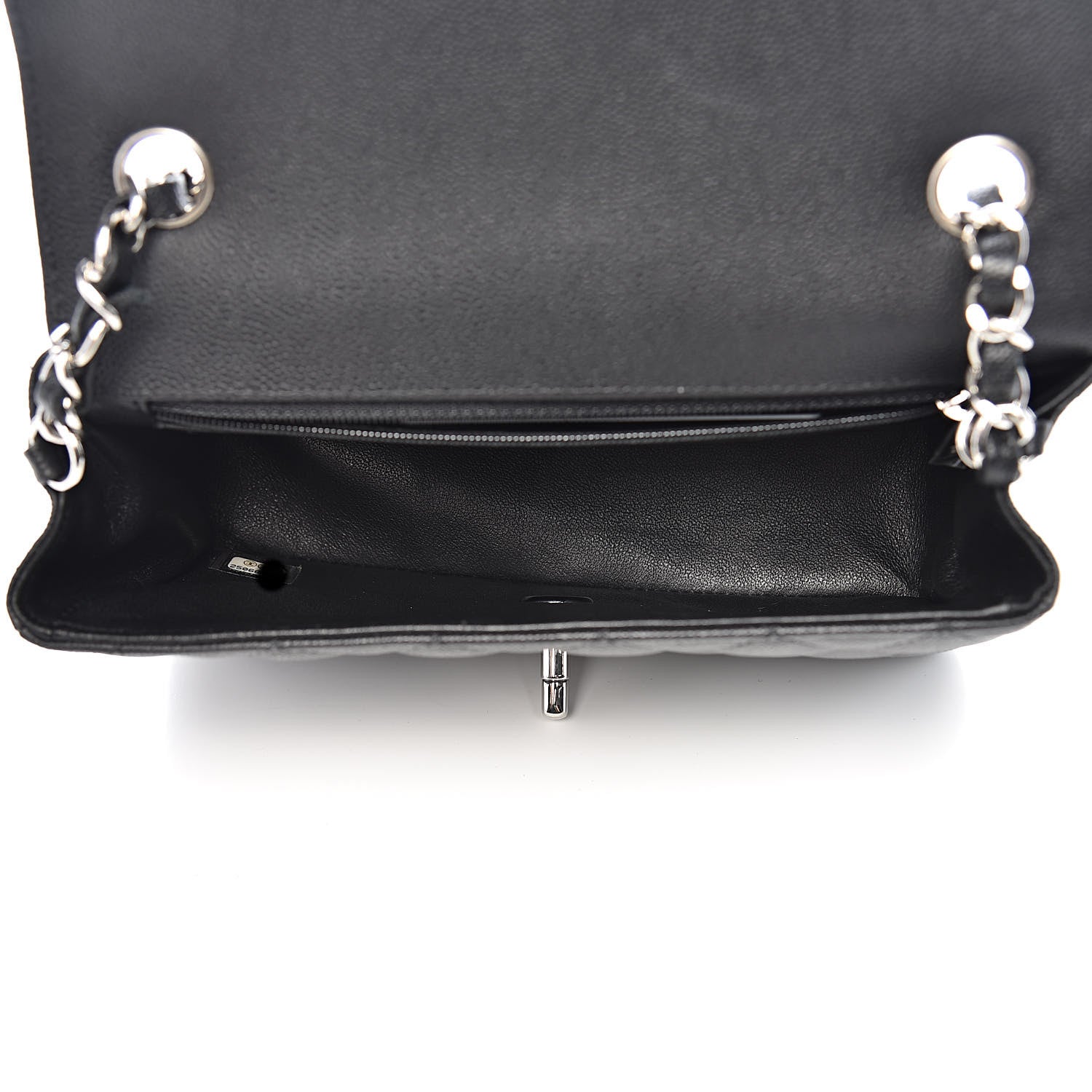 Chanel Caviar Quilted Mini Rectangular Flap Black 5 of 11