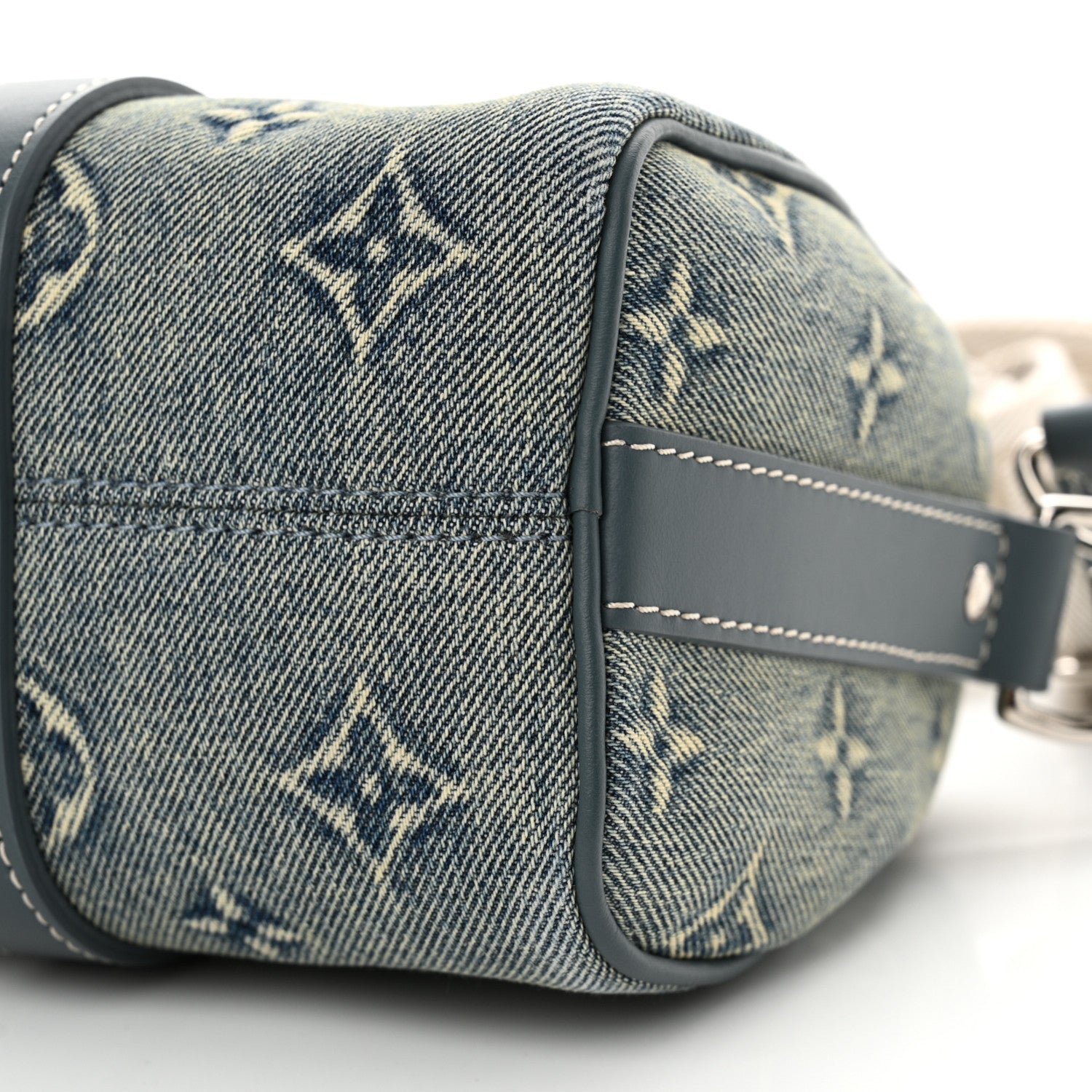 Louis Vuitton Monogram Washed Denim Keepall Bandouliere 25 9 of 9
