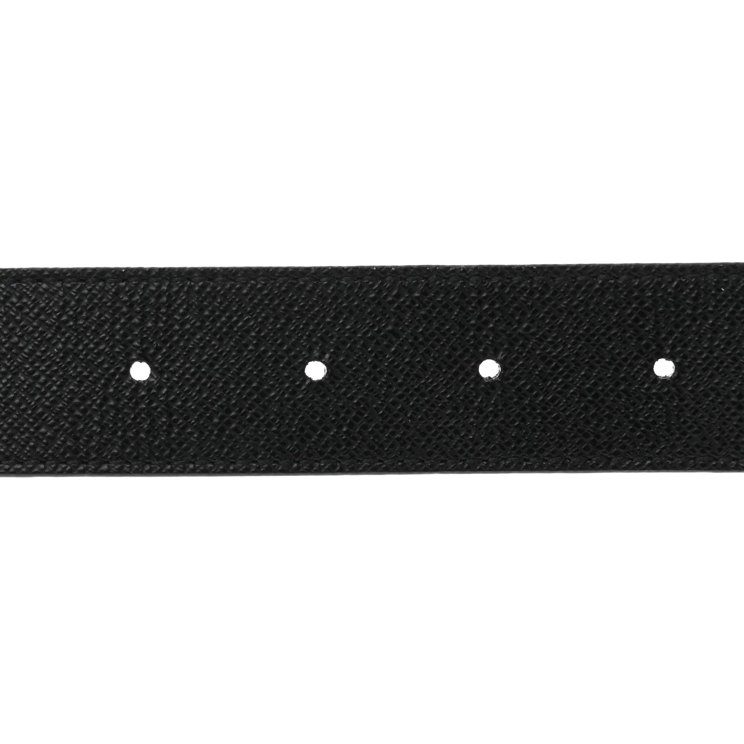 Louis Vuitton Calfskin Monogram LV Initiales Reversible Belt 80 32 Black 4 of 7