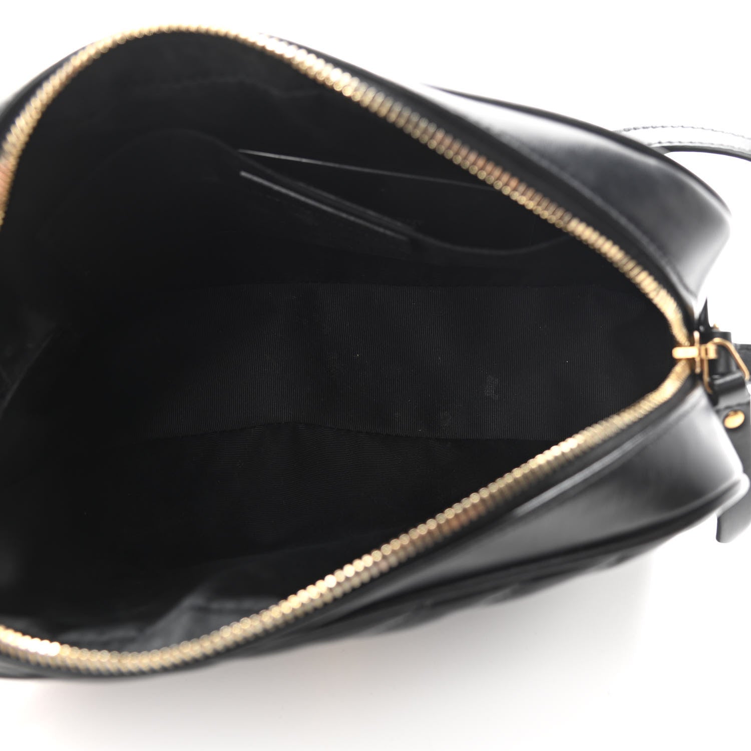 Saint Laurent Calfskin Matelasse Monogram Lou Camera Bag Black 4 of 10