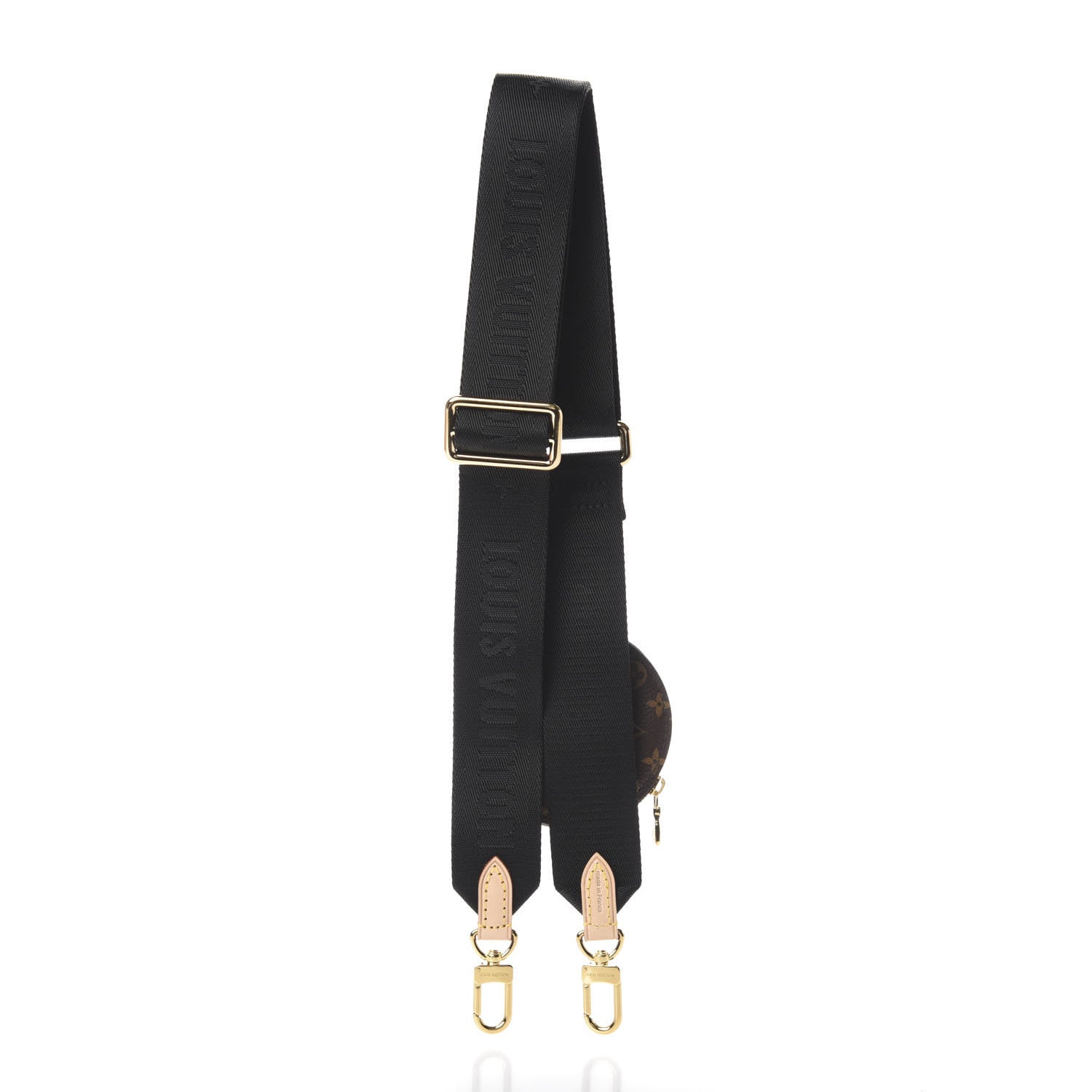 Louis Vuitton Monogram Multi Pochette Accessories Bandouliere Shoulder Strap Black 2 of 6