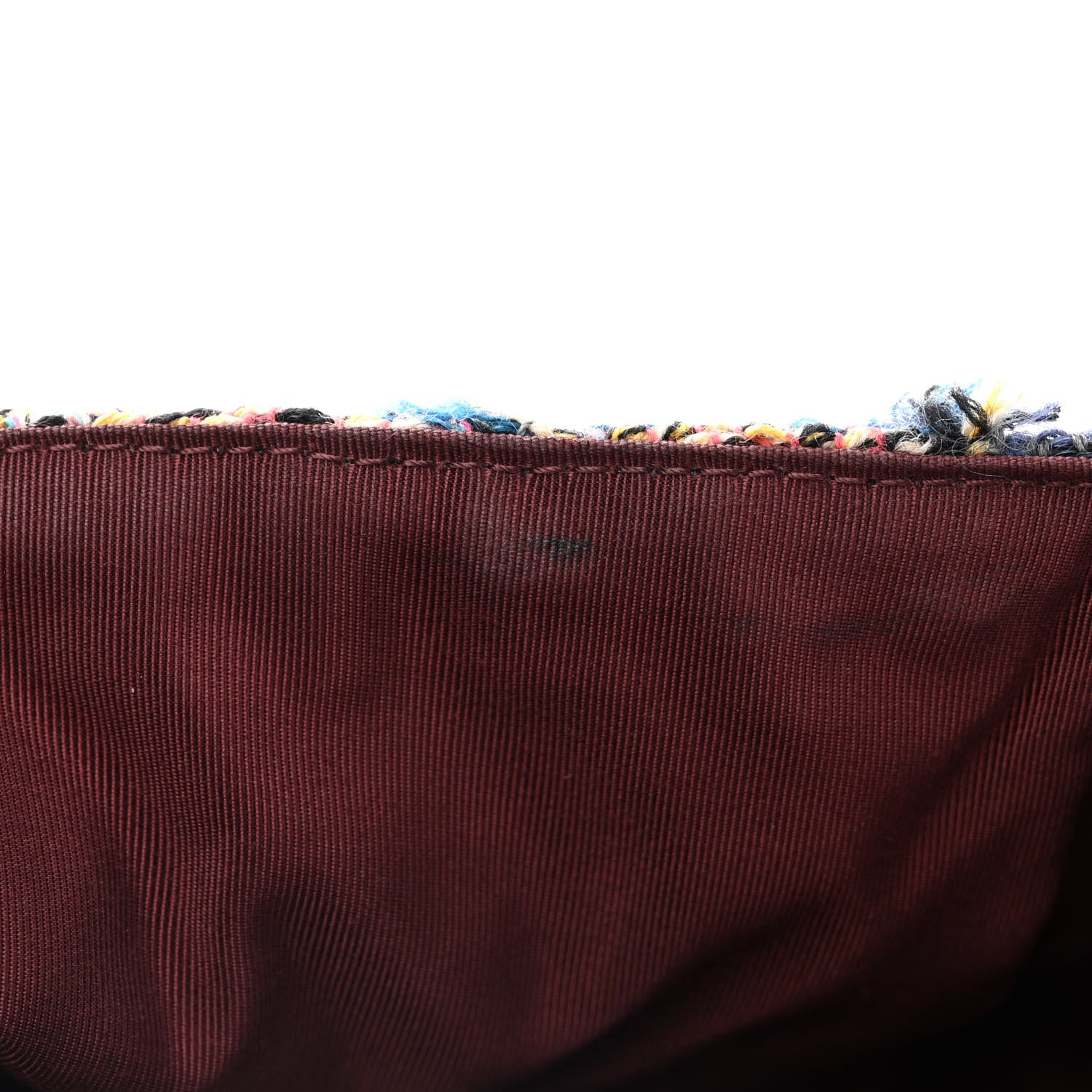 Chanel Tweed Jumbo Flap Red 13 of 15