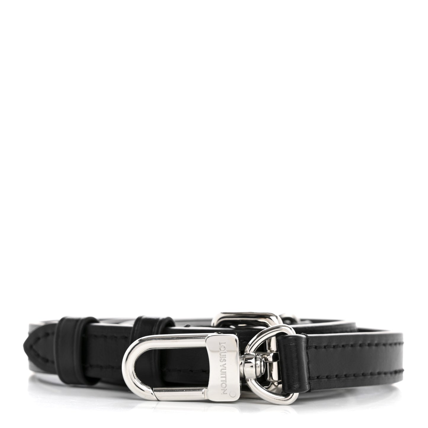 Calfskin Adjustable Shoulder Strap Black