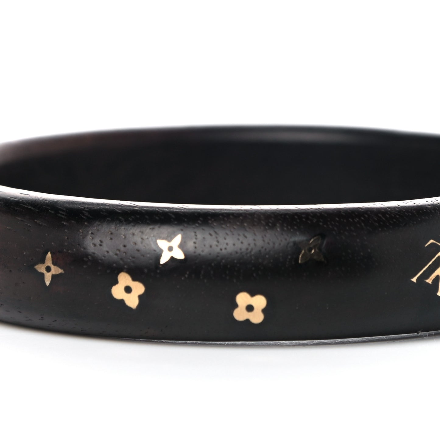 Tiger Wood Brass Medium Silvania Bangle TPM